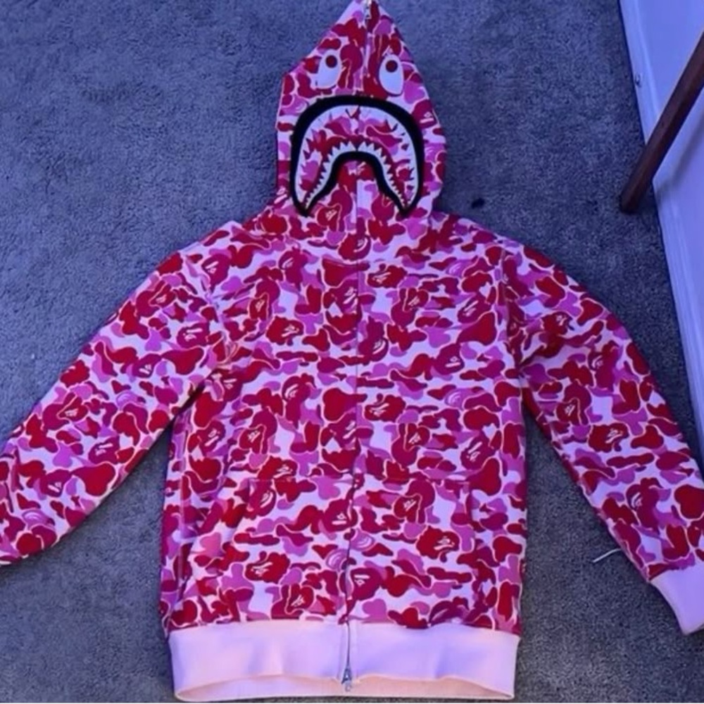 Pink Bape Hoodie